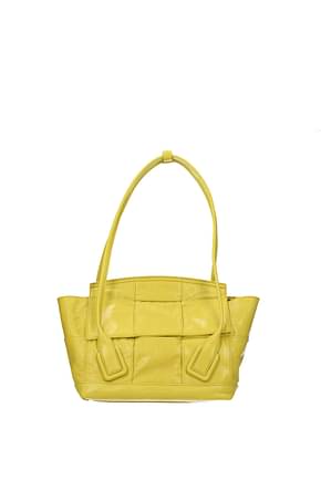 Bottega Veneta Shoulder bags arco Women Leather Yellow Cedar