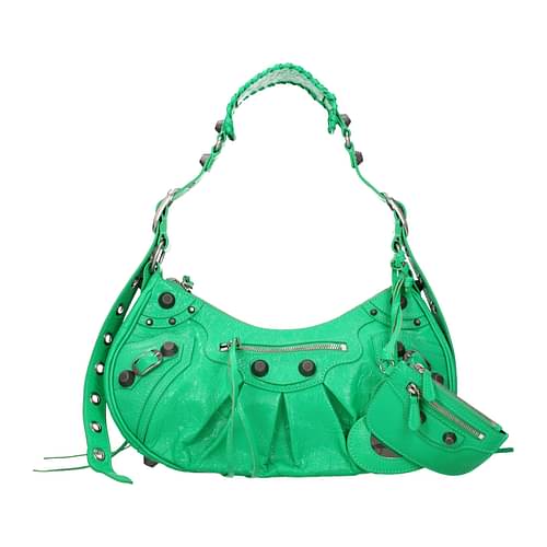 Balenciaga Crossbody Bag le cagole Women 6713071VG9Y3809 Leather Green  Vivid Green 1912,5€
