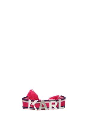 Karl Lagerfeld Bracelets Femme Tissu Multicouleur
