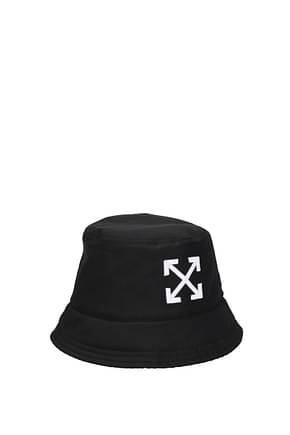 Off-White Gorros Mujer Poliéster Negro