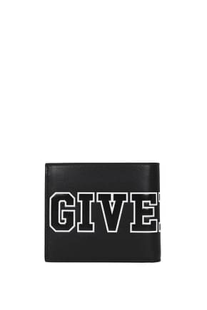 Givenchy お財布 男性 皮革 黒 黒
