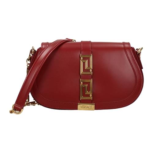 VERSACE, Red Women's Handbag