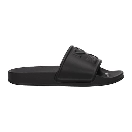 Off-White Slippers and arrow OWIC006MAT0031010 Rubber Black