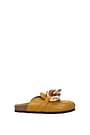 Jw Anderson Slippers and clogs Women Leather Yellow Mustard