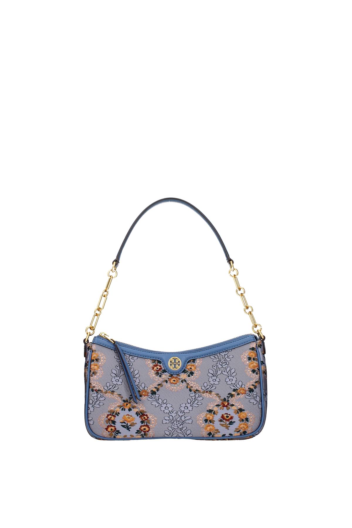 Tory Burch Shoulder bags Women 86604480 Leather Blue Chambray 259,88€