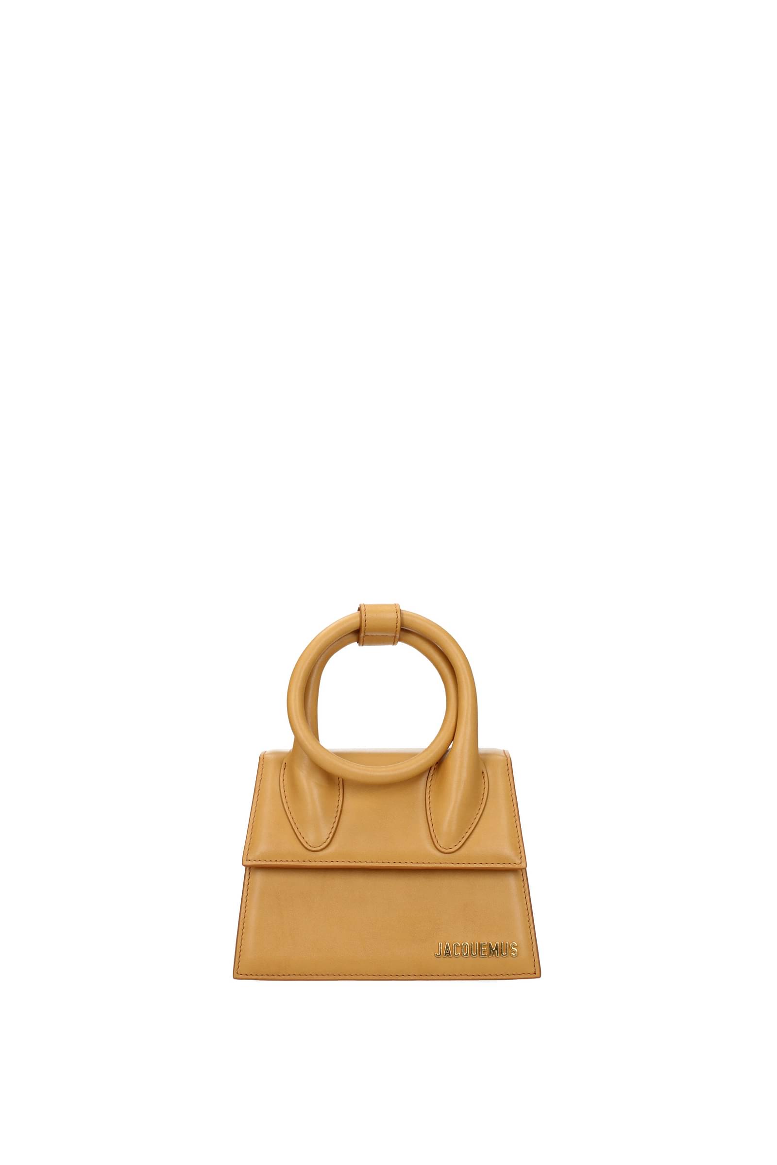 Jacquemus ハンドバッグ 女性 213BA05213301170 皮革 ベージュ 612€