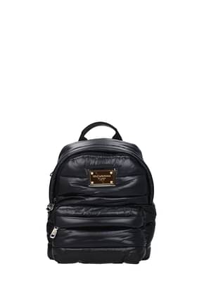 Dolce&Gabbana Backpack and bumbags Men Fabric  Black