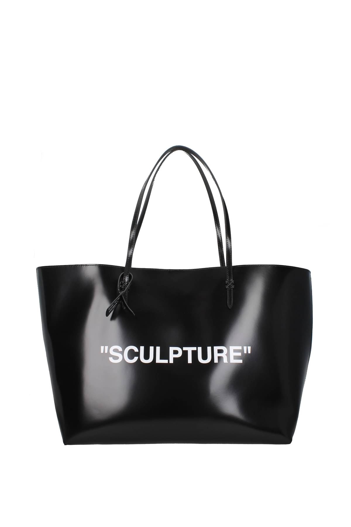 off white sculpture tote bag