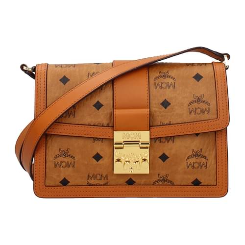 MCM Crossbody Bag tracy Women MWSCAXT01CO Leather Brown Cognac 760€