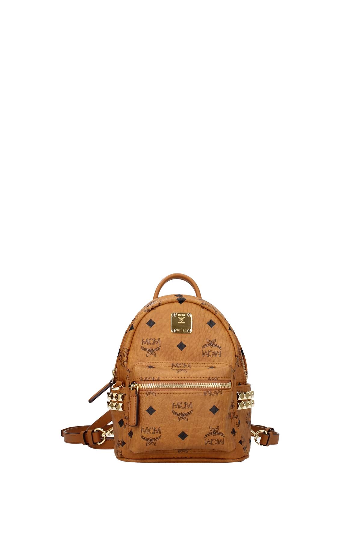 MCM Backpacks and bumbags stark Women MMKDSVE11CO Leather Brown Cognac 712€