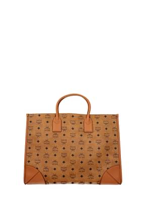 MCM Handbags munchen Women Leather Brown Cognac