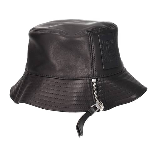 Loewe Hats Women 112100101100 Leather Black 257,25€