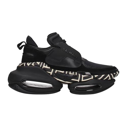 Balmain Sneakers b blond Women VI541LCSU0PA Leather 716€