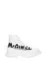 Alexander McQueen Sneakers Men Fabric  White
