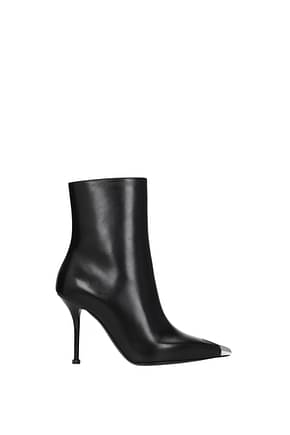 Alexander McQueen Ankle boots Women Leather Black