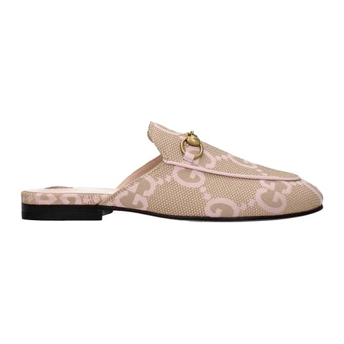 Gucci Slippers and princetown Women Fabric Beige Soft 544€