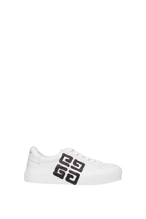 Givenchy Sneakers city sport Femme Cuir Blanc Noir