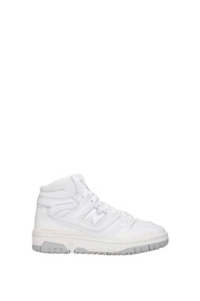 New Balance Sneakers 650 Homme Cuir Blanc