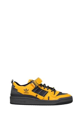 Adidas Sneakers forum 84 Men Leather Gray Sunflower
