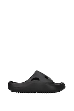 Off-White Slippers and clogs meteor Men Rubber Black