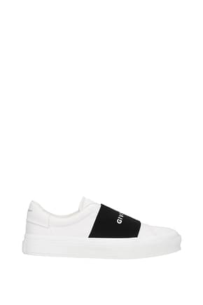 Givenchy Sneakers Uomo Pelle Bianco Nero