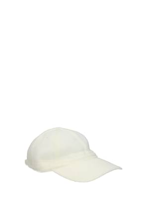 Jacquemus Hats la casquette feutre Women Polyester White