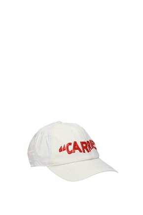 Jw Anderson Hats carrie Women Cotton White Off White