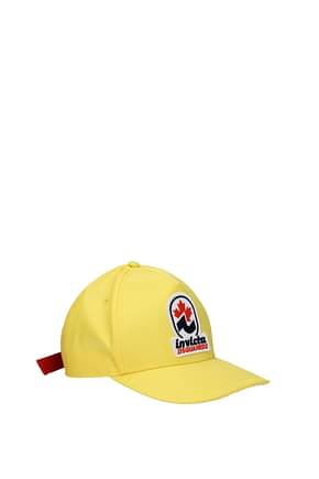 Dsquared2 Hats invicta Men Polyester Yellow