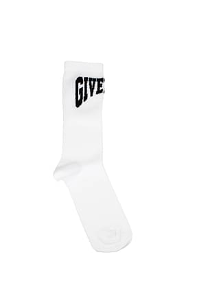 Givenchy Socks Men Cotton White