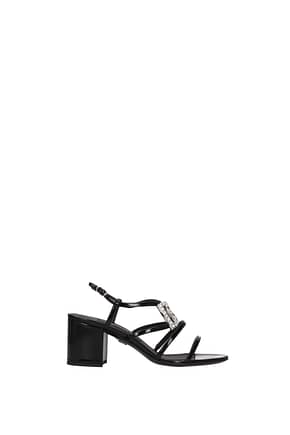 Dolce&Gabbana Sandals Women Leather Black