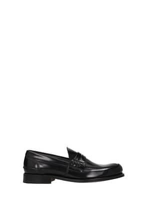 Church's Loafers Men Leather Black