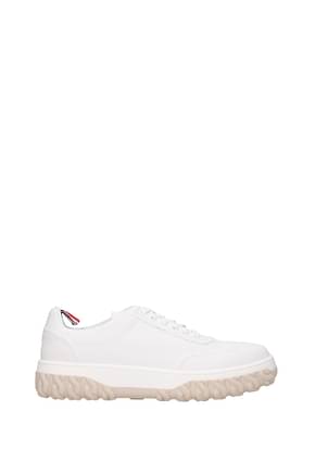 Thom Browne Sneakers Men Fabric  White