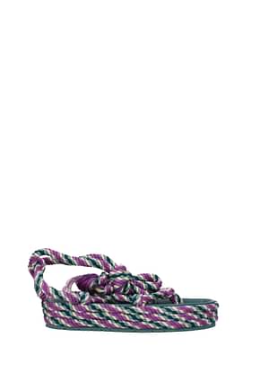 Isabel Marant Sandals Women Fabric  Multicolor