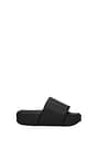 Y3 Yamamoto Slippers and clogs adidas  Women Leather Black