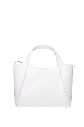 Stella McCartney Handtaschen Damen Kunstleder Weiß Optic White