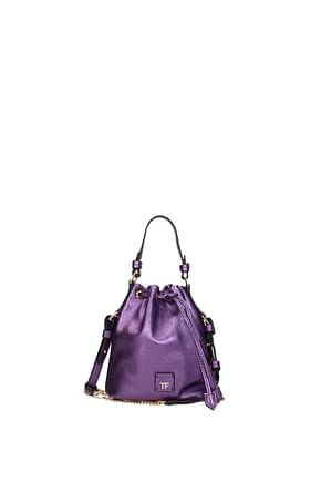 Tom Ford Handbags Women Leather Violet Light Violet