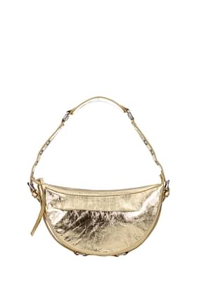 By Far Shoulder bags gib Women Leather Gold