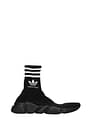 Balenciaga Sneakers adidas speed Men Fabric  Black White