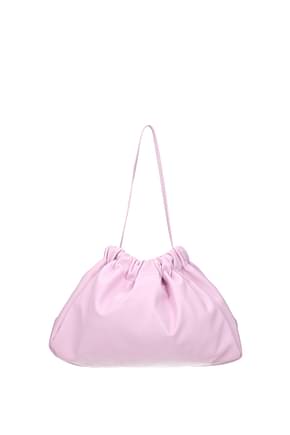 Jil Sander Shoulder bags Women Leather Pink Pastel Pink