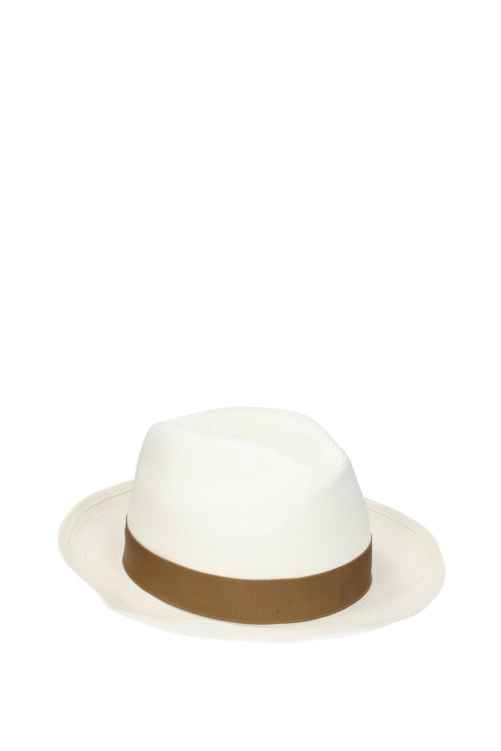 Borsalino Cappelli fellini Uomo 03387126 Paglia Bianco Sabbia 157 5