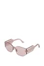 Christian Dior Sunglasses oblique Women Plastic Pink Transparent