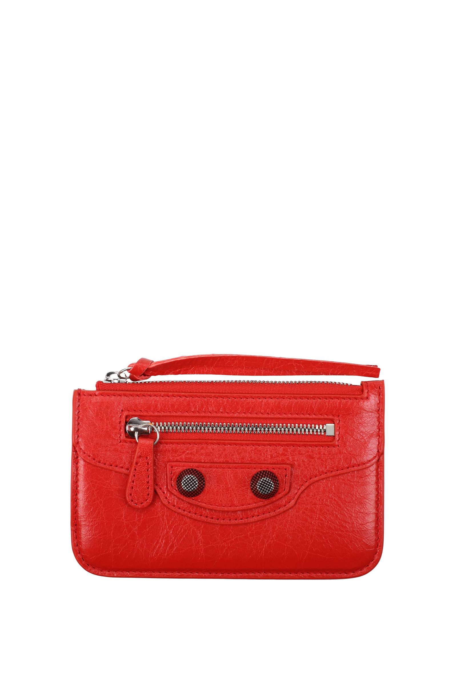 Balenciaga 638524 11R11 NEO CLASSIC TOP HANDLE MINI Bag Red