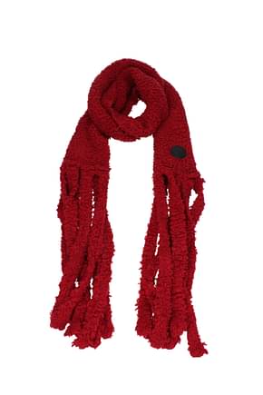 Lanvin Scarves Women Cashmere Red Ruby