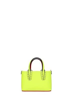 Louboutin Handbags cabata Women Leather Yellow Fluo Yellow