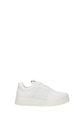 Givenchy Sneakers g4 Femme Cuir Blanc Blanc
