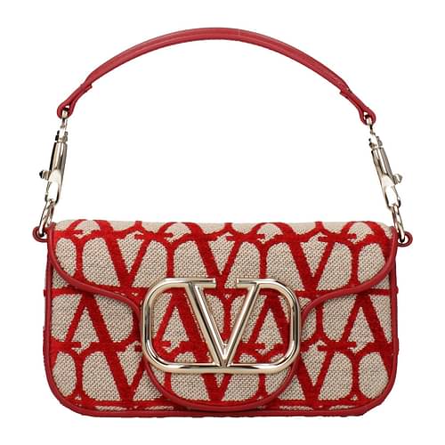 sko Malawi tro Valentino Garavani Handbags loco Women B0L97JSQJ4A Fabric Beige Red 1330€