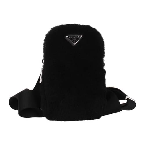 Prada Crossbody Bag Women 1BP0272EC9NO1F0002 Fur Black 578€
