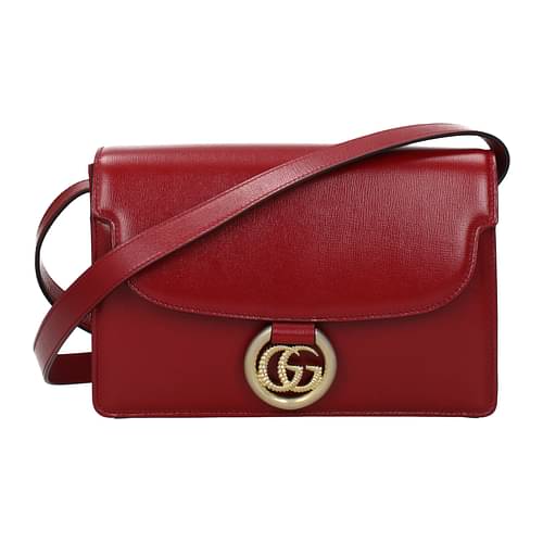 Gucci Crossbody Bag Women 5894741DB0G6638 Leather Red 1039,5€