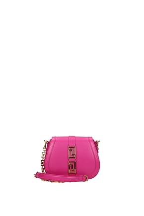 Versace Crossbody Bag goddess Women Leather Pink