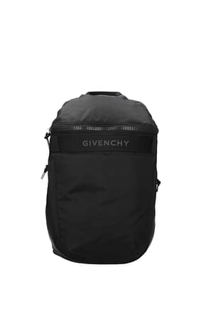 Givenchy बैकपैक और बंबैग g trek पुरुषों कपड़ा काली